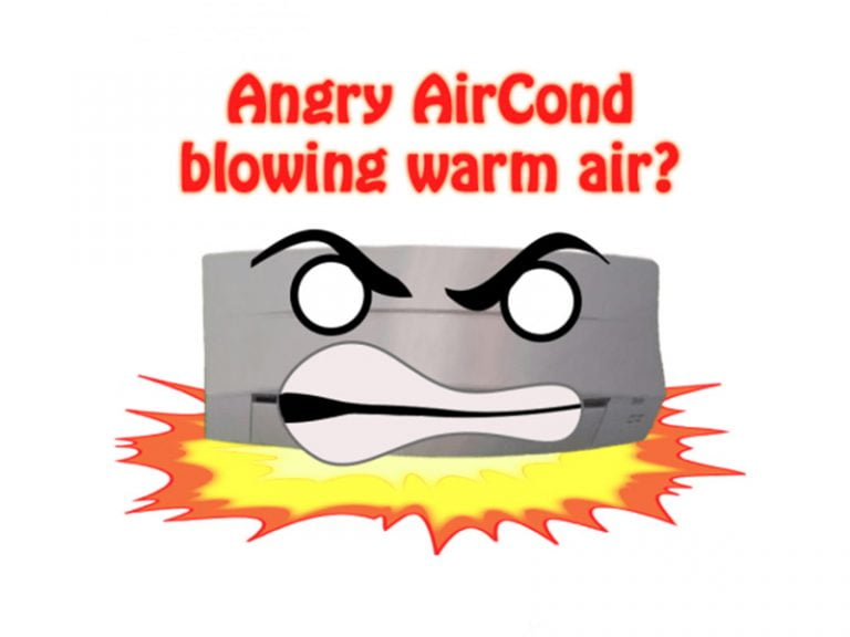 Why Is The Air Cond Blowing Warm Air